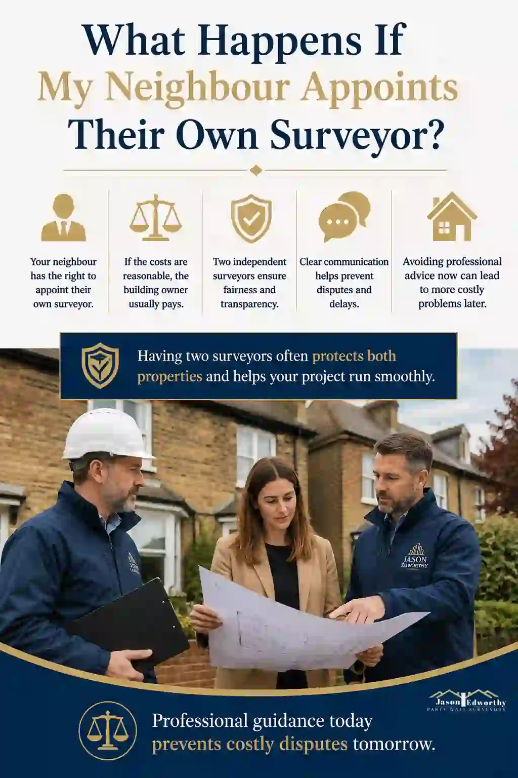 What Happens If My Neighbour Appoints Their Own Surveyor Castleford?